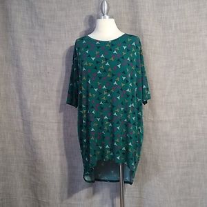 Lularoe Women's Green Top Medium